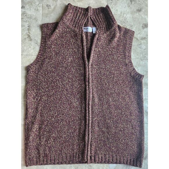 V7  Allison Lane heathered sweater vest - Picture 1 of 6